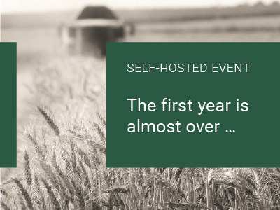 Read more about the article The first year is almost over …