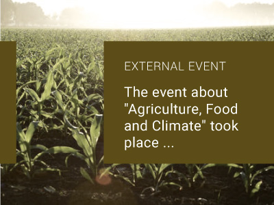 Read more about the article The event about “Agriculture, Food and Climate” took place…
